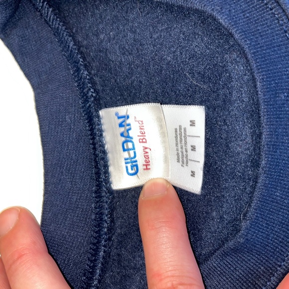 Dallas Cowboys Christmas Sweatshirt Dak the Halls Men’s Medium Navy - Picture 3 of 3